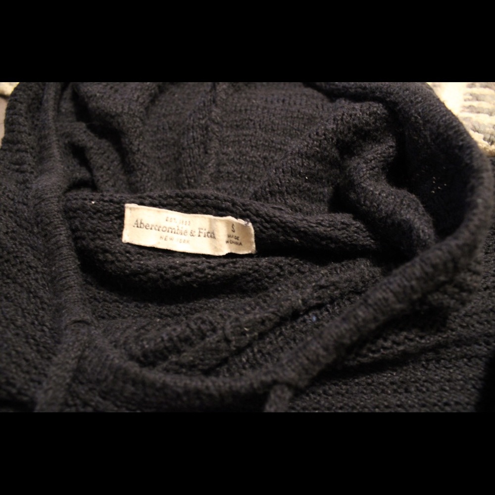 Hooded Crochet Sweater